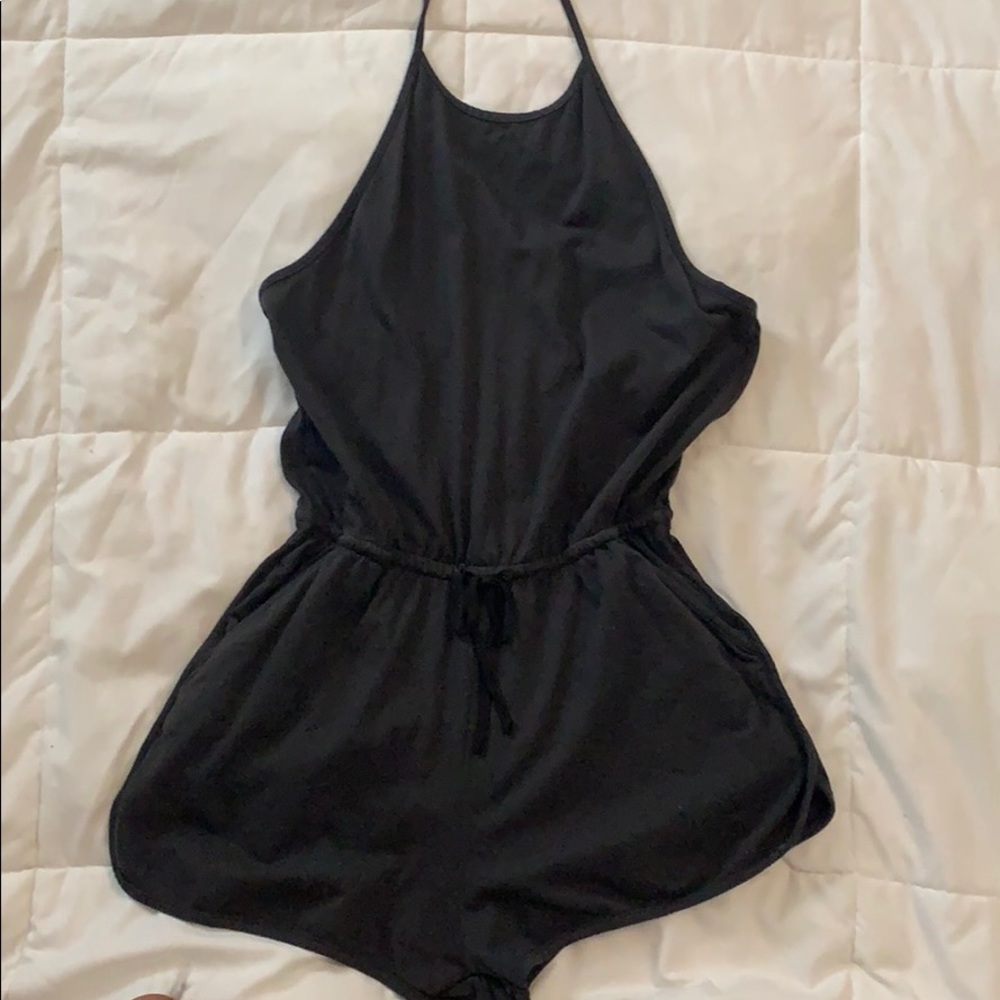 Gray Romper